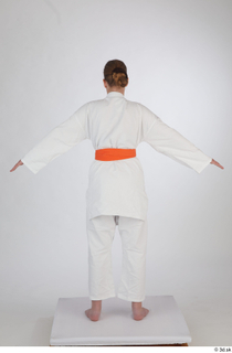 Selin dressed jiu-jitsu kimono sports standing whole body 0013.jpg